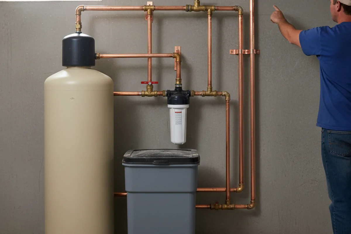 Whole-house water treatment system installed in Antimony